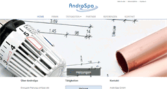Desktop Screenshot of androspa.ch