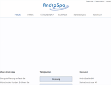 Tablet Screenshot of androspa.ch